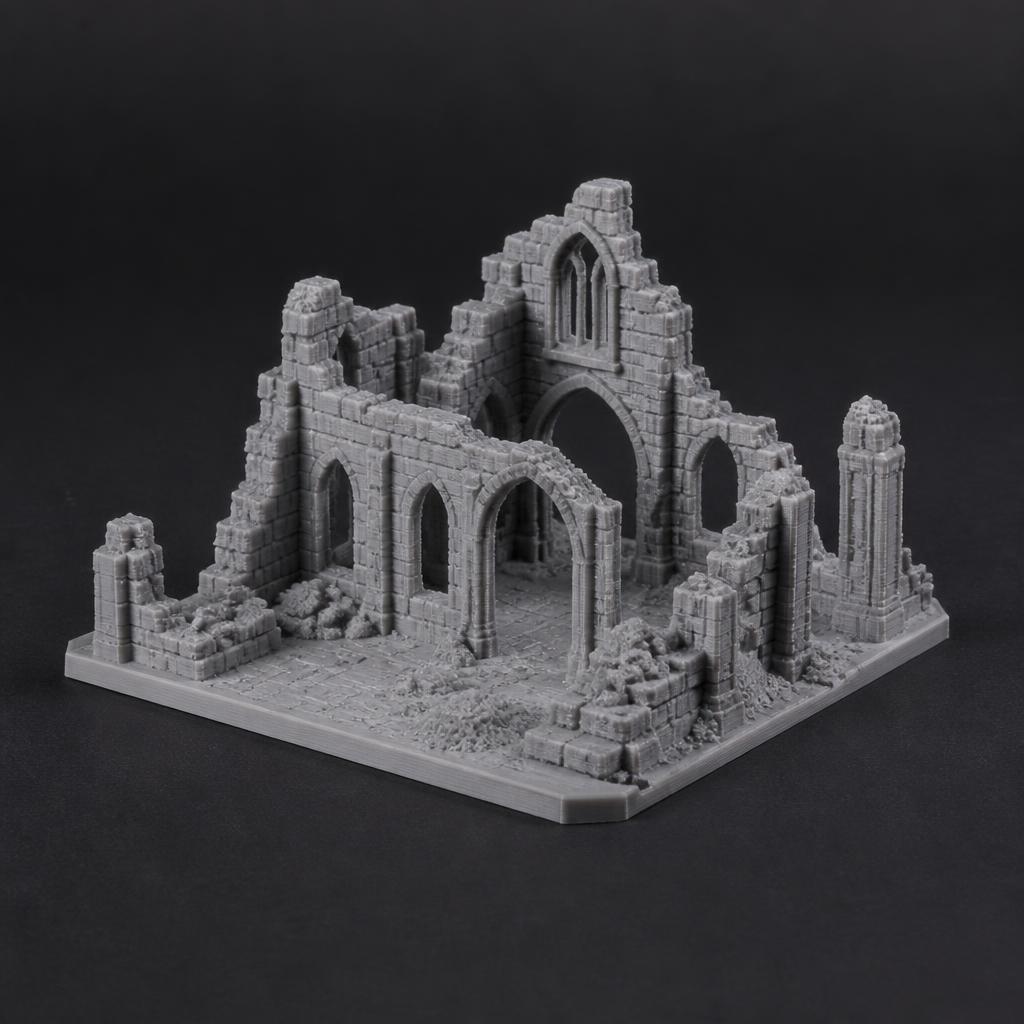 Prostředí — 3D model vytvořený v Denis3D Gen